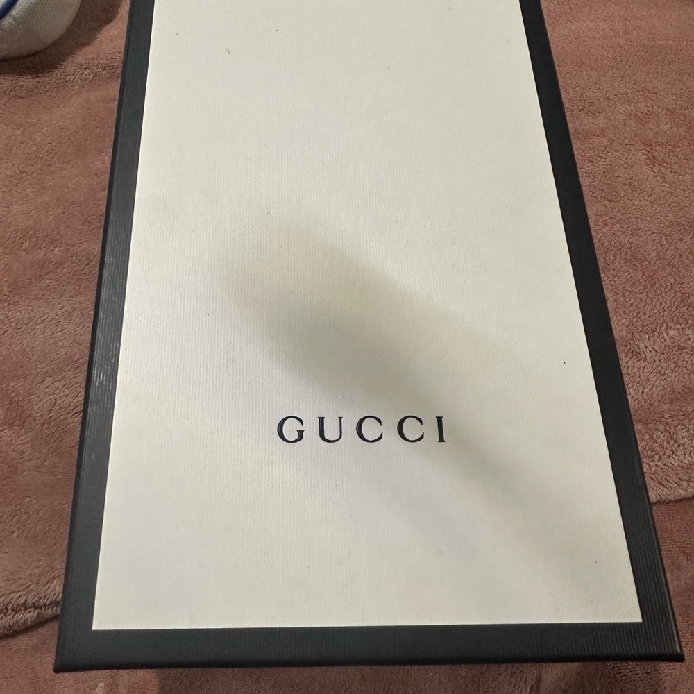 Gucci Beige Leather Sandals in Box